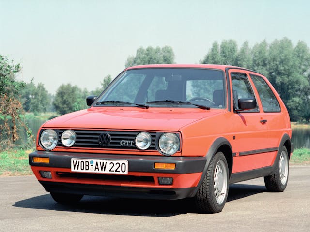 1989 Golf GTI front three-quarter