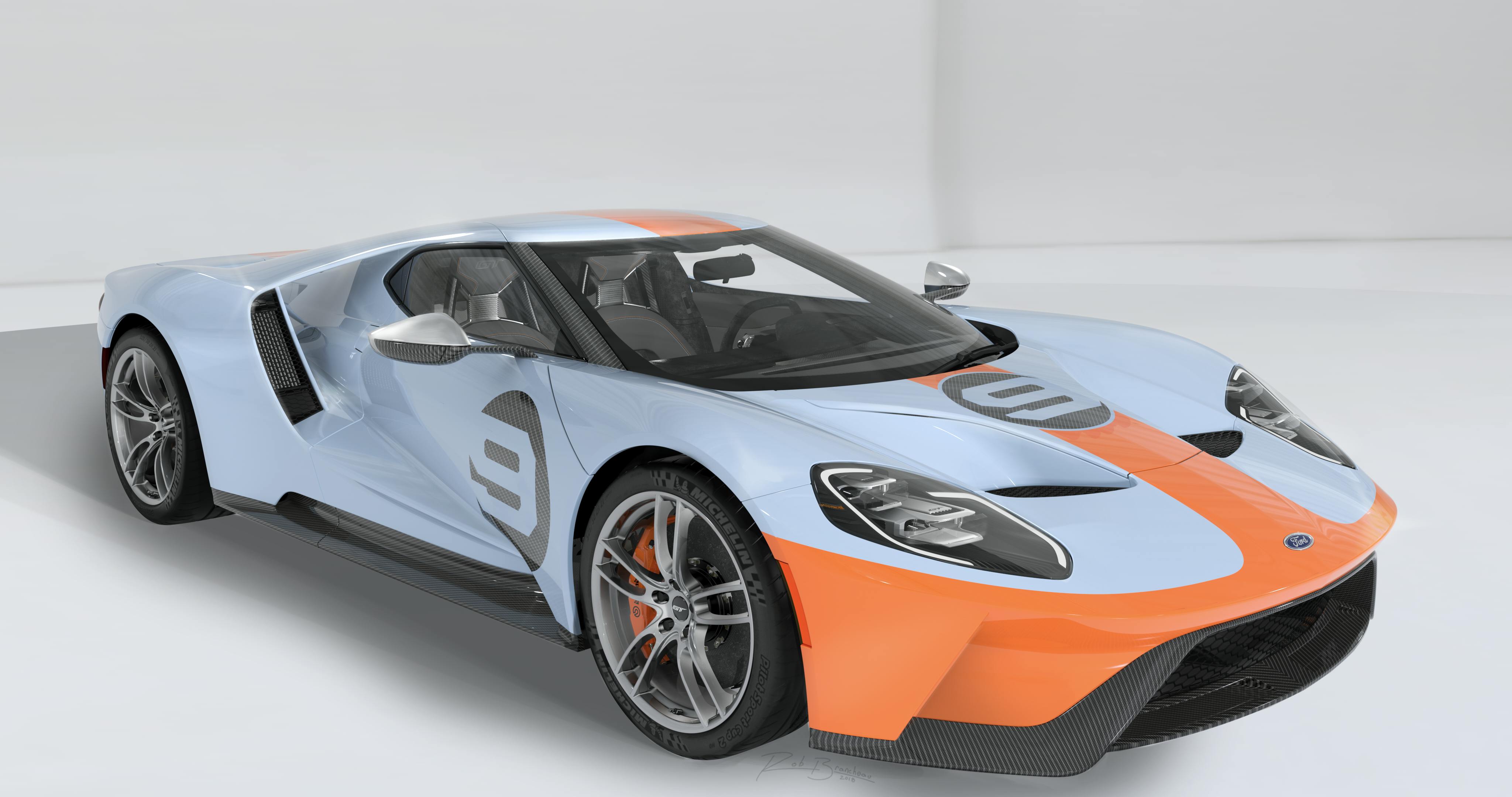 2020 Ford GT Heritage Gulf