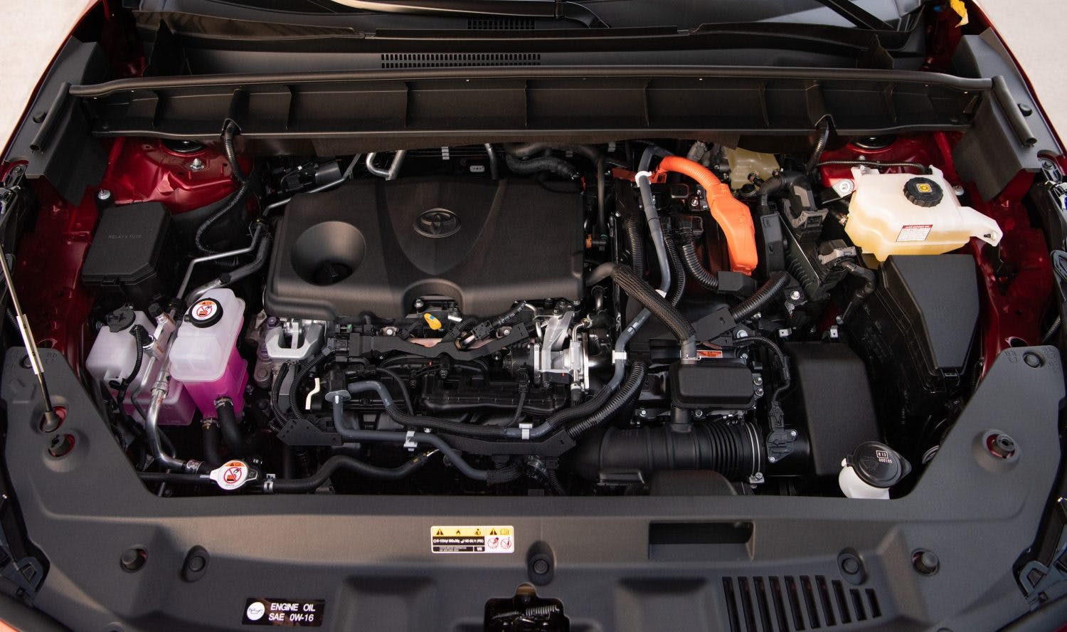 2021 Toyota Highlander Hybrid Platinum AWD engine