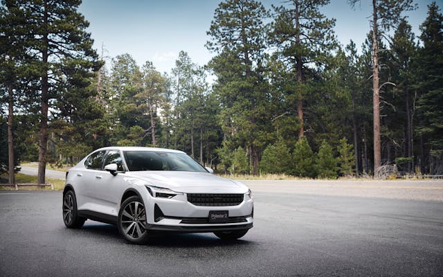 The 2022 Polestar 2 long-range single-motor The 2022 Polestar 2 long-range single-motor