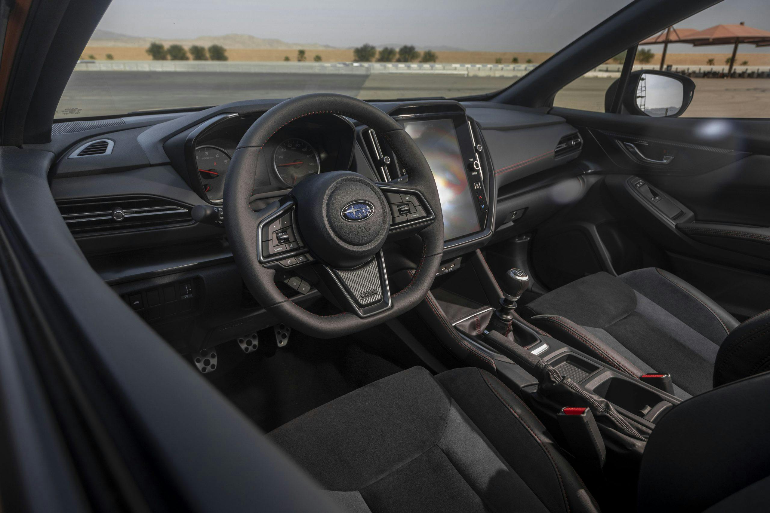 2022 Subaru WRX interior front angle