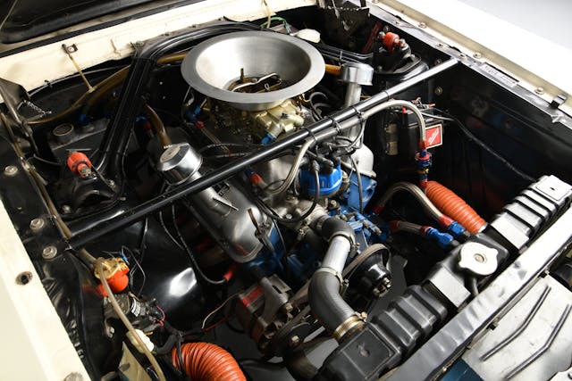 Sir Stirling Moss GT 350 engine
