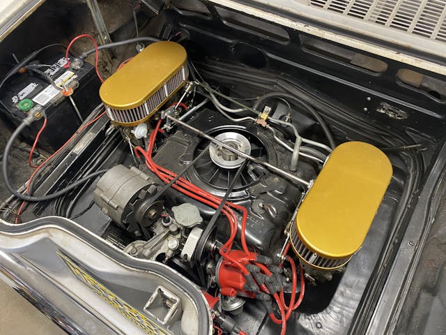 Corvair engine compartment