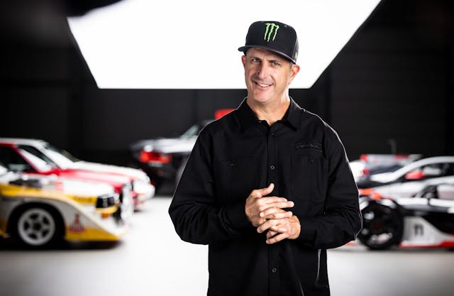 Ken Block, rally and gymkhana driver and co-founder of Hoonigan