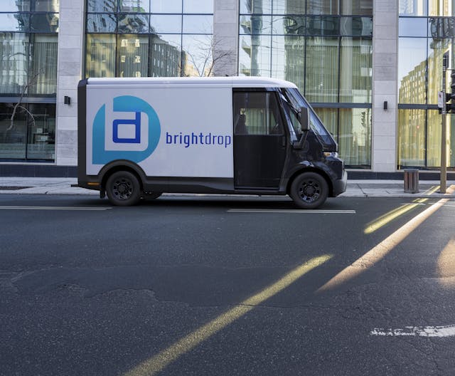 BrightDrop EV410 EV delivery truck