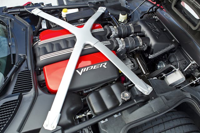2015–17 Dodge Viper, 8.4-liter V-10, 645 hp engine