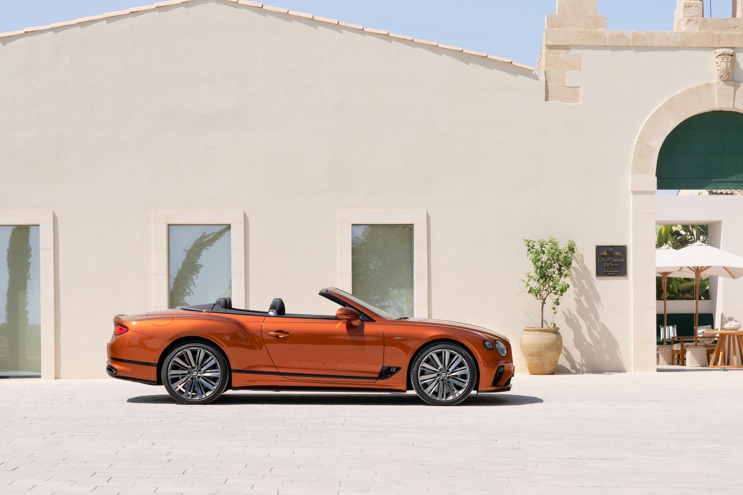 Bentley GT Speed Convertible side profile