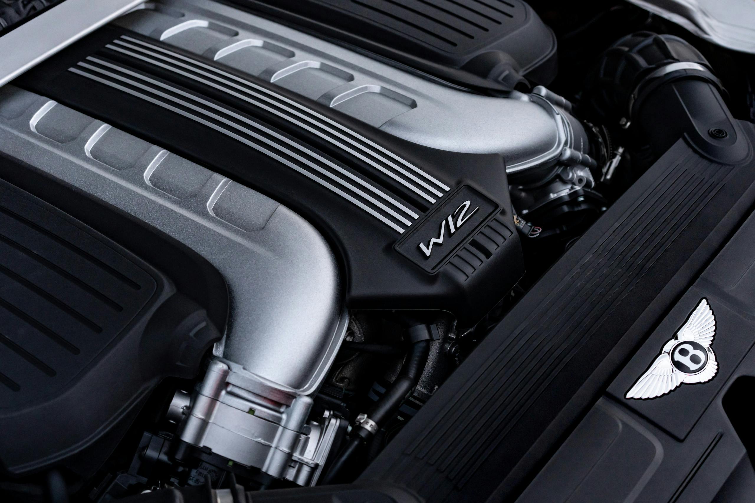 Bentley GT Speed Coupe engine