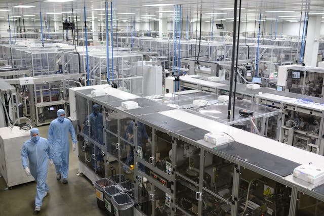 BRITAIN-JAPAN-AUTOMOBILE-TRANSPORT-NISSAN battery factory