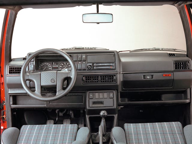 1989 Golf GTI 16V interior