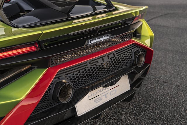 2022 Lamborghini Huracan STO rear