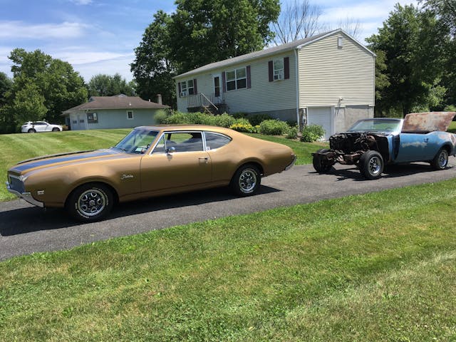 1969 Oldsmobile F-85 W-31 and Cutlass convertible restoration