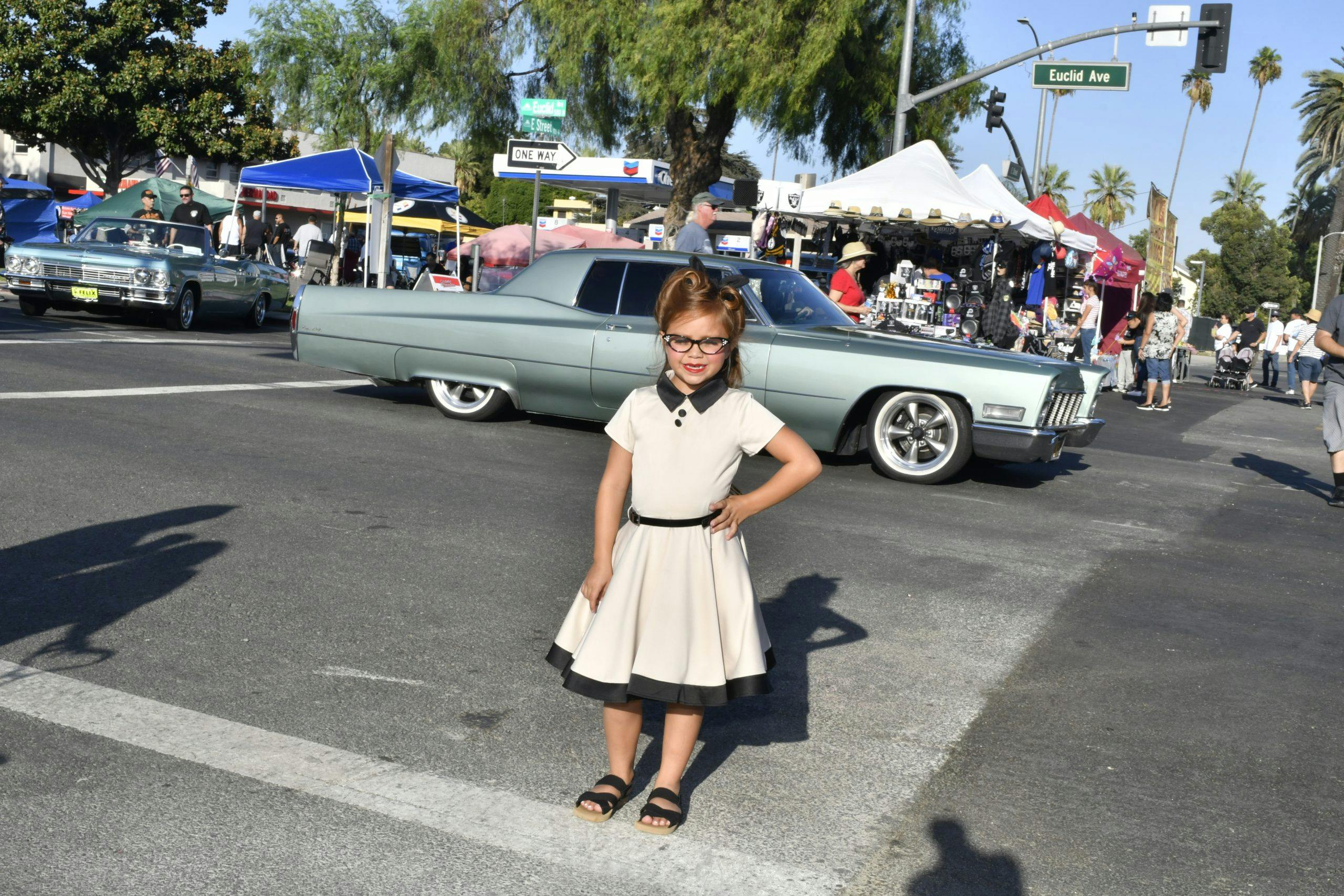 Route 66 Reunion little girl dress up