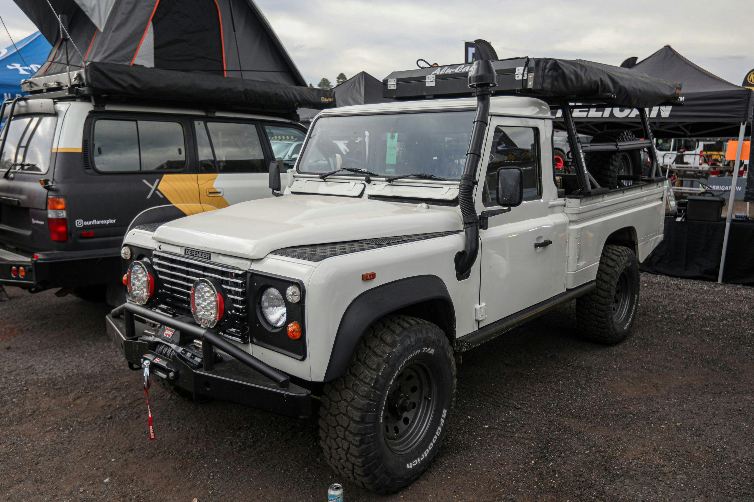 Land Rover pickup Overland Expo 2021
