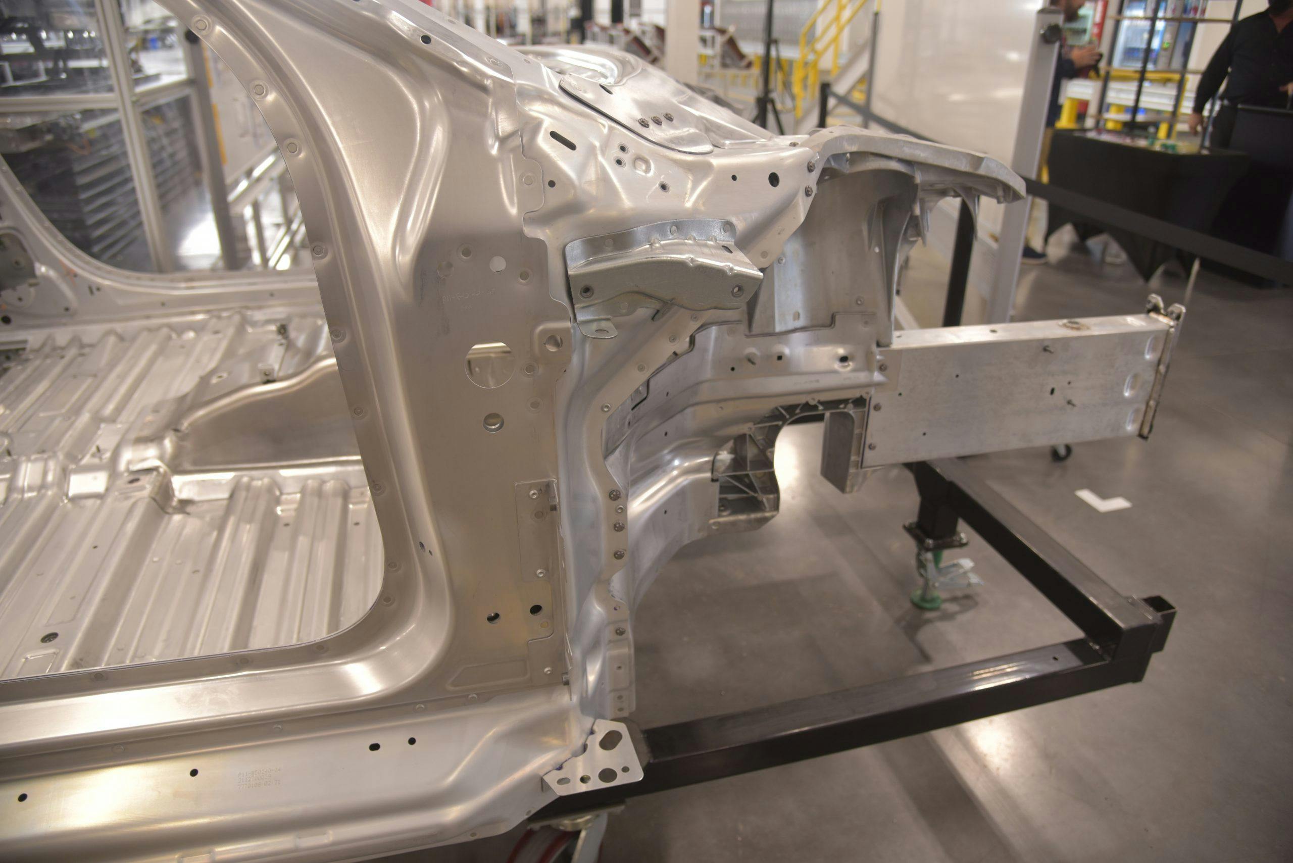 Lucid Air production line structure