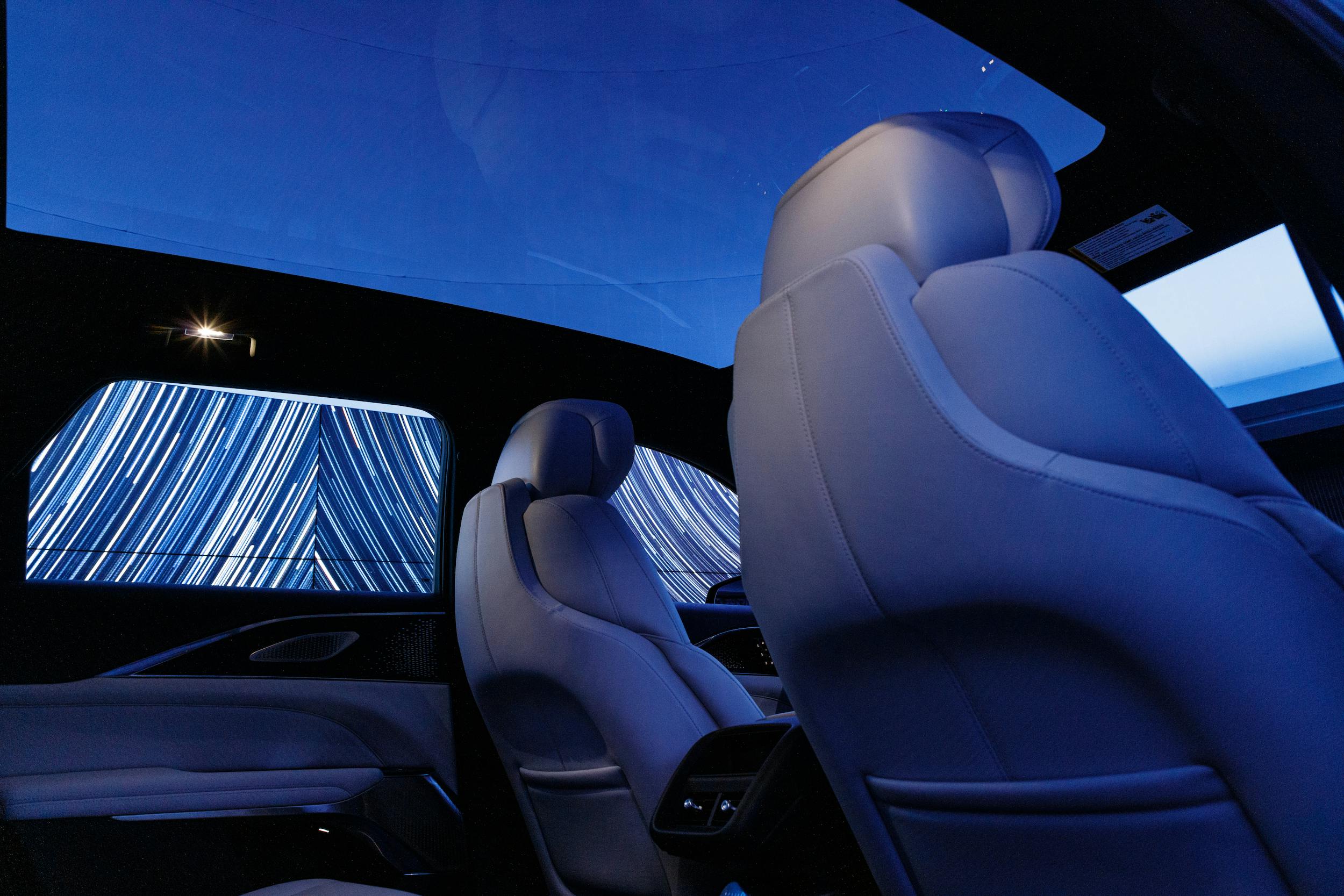 2023 Cadillac Lyriq interior moonroof