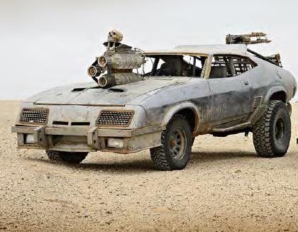 Mad Max Fury Road prop car