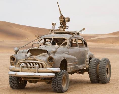 Mad Max Fury Road prop car Chevy