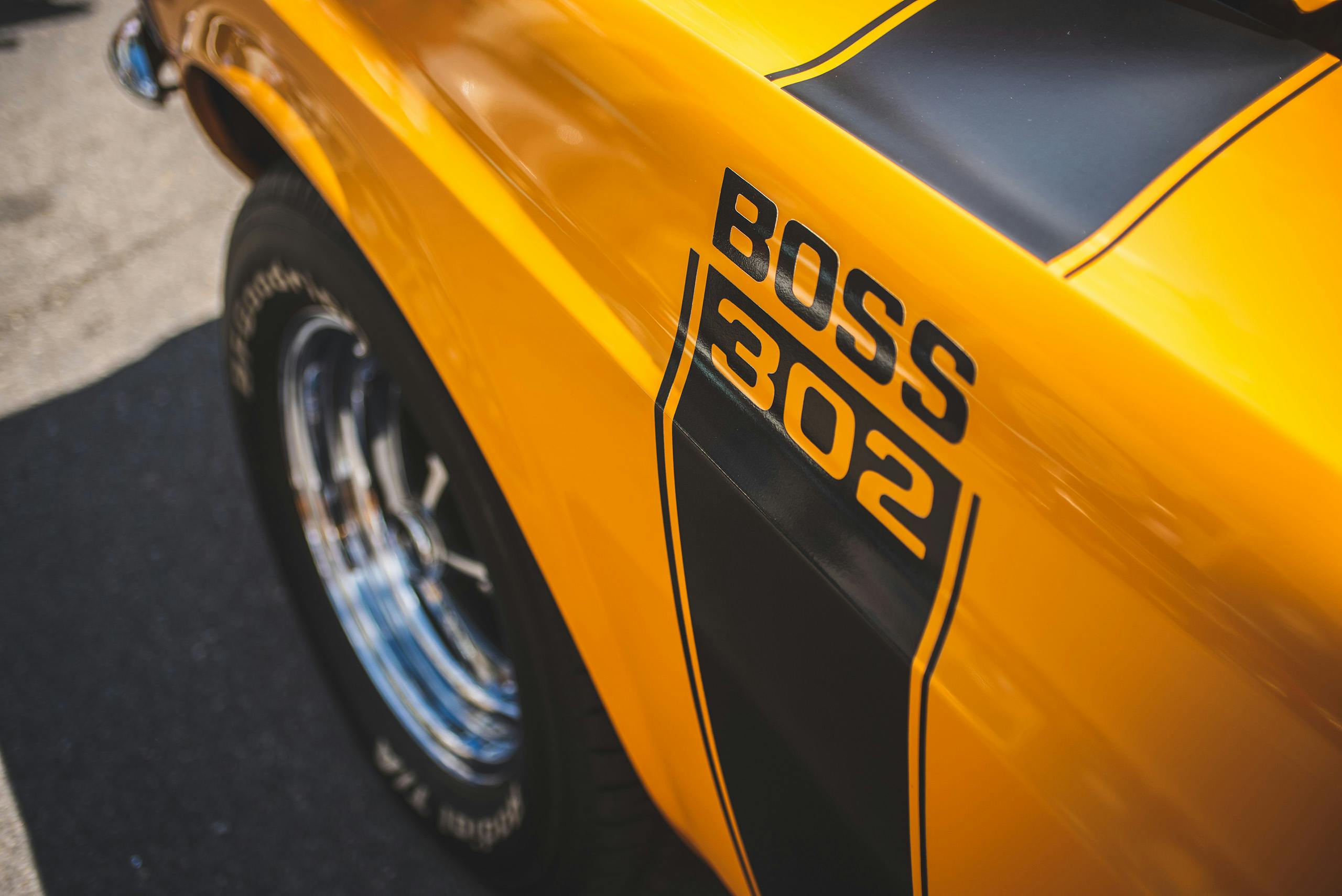 ford mustang boss 302 graphic