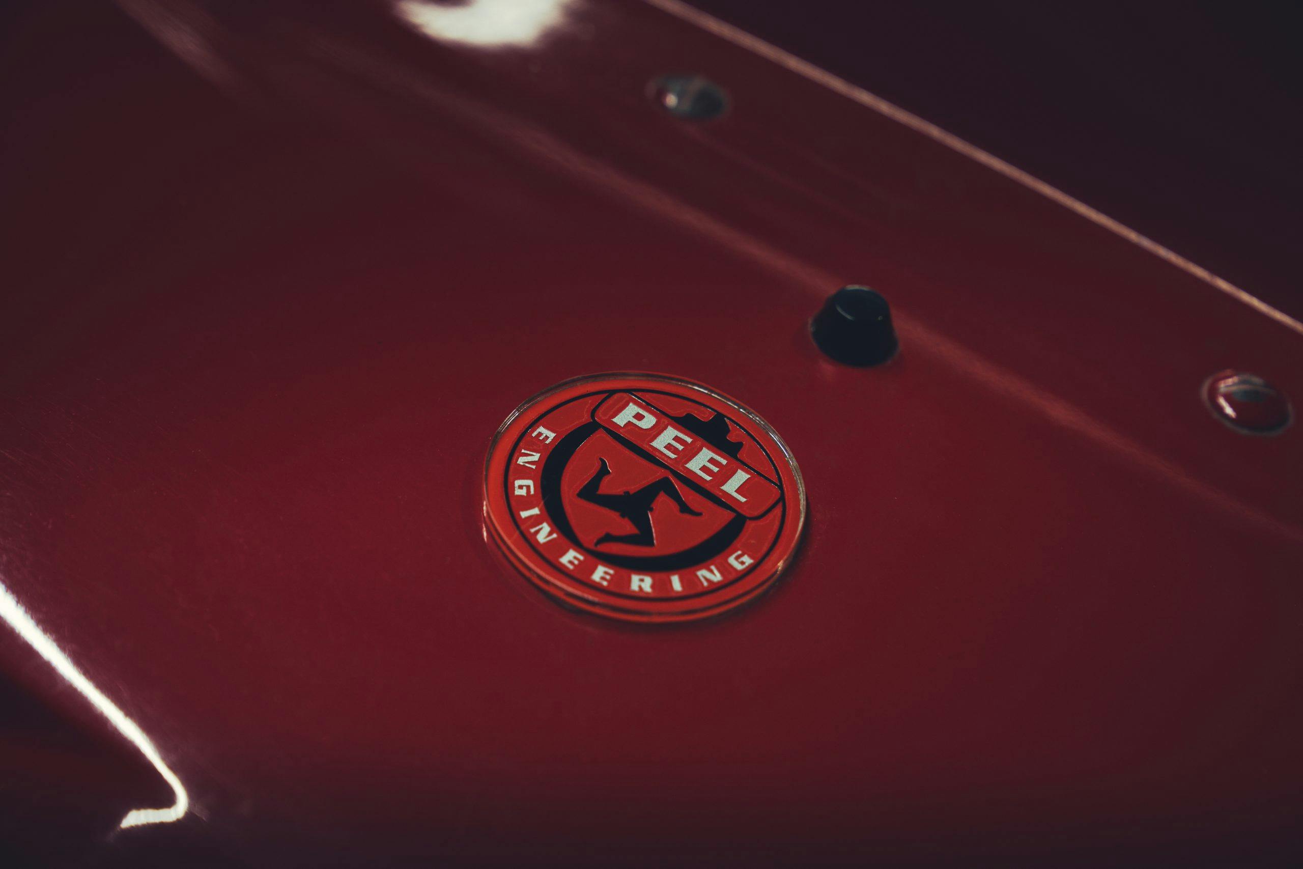 Nashville vintage car museum peel replica badge