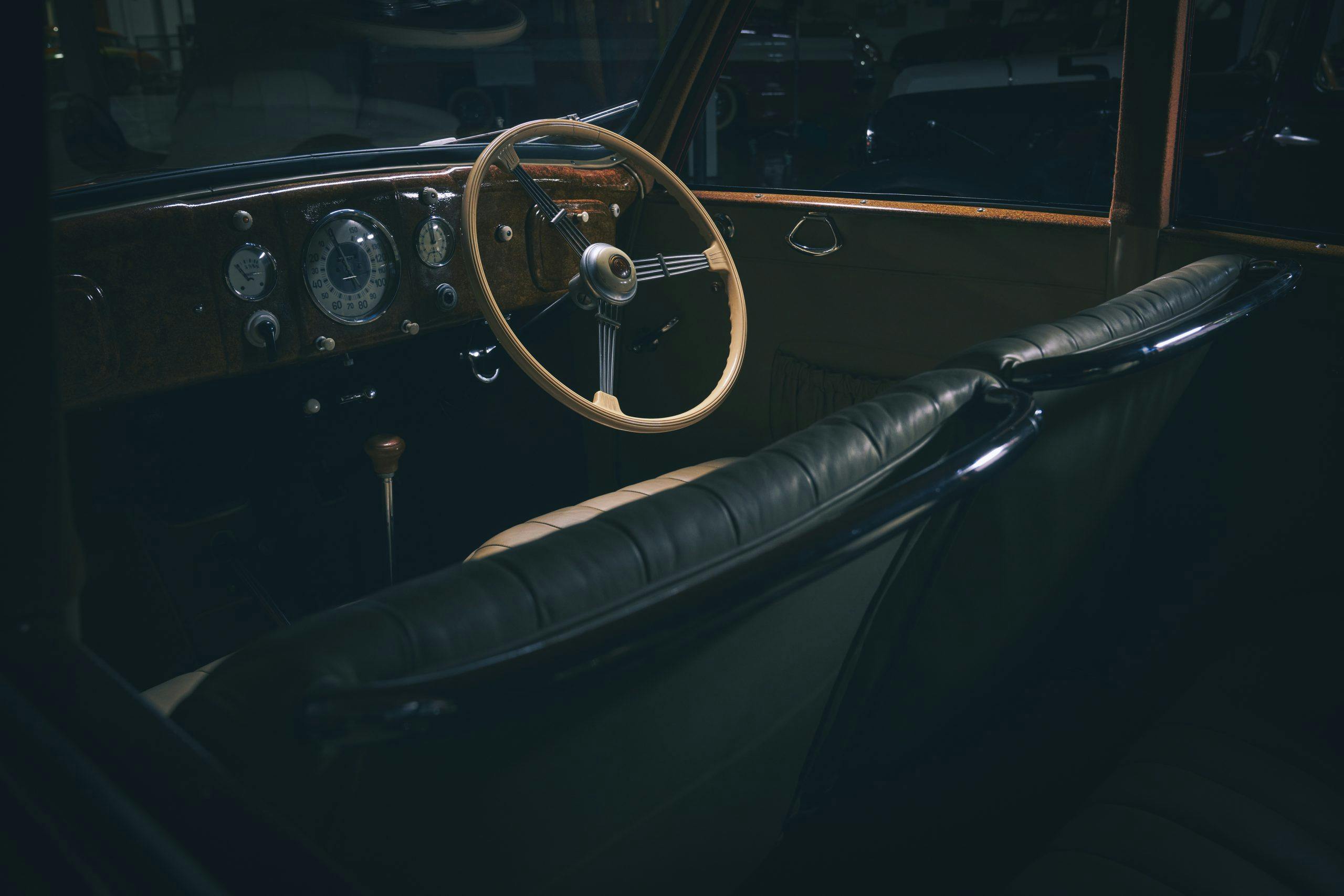 Nashville vintage car museum tatra interior