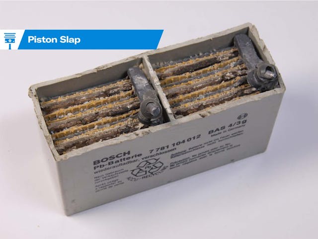 Piston Slap AGM batteries