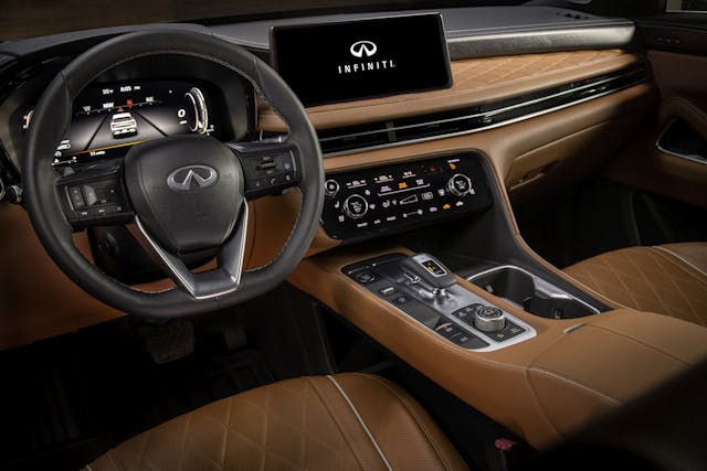 2022 Infiniti QX60 steering wheel 