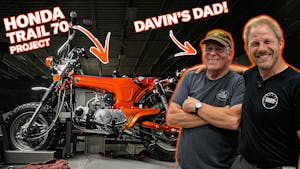 Almost there! Calling in backup for our Honda CT70 motorcycle restoration | Redline Update 97