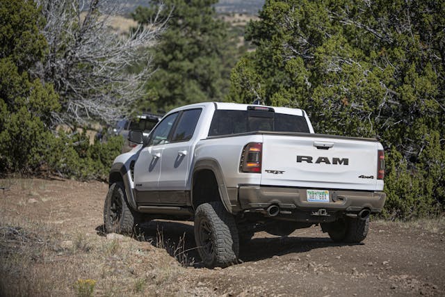 RAM TRX rear three-quarter