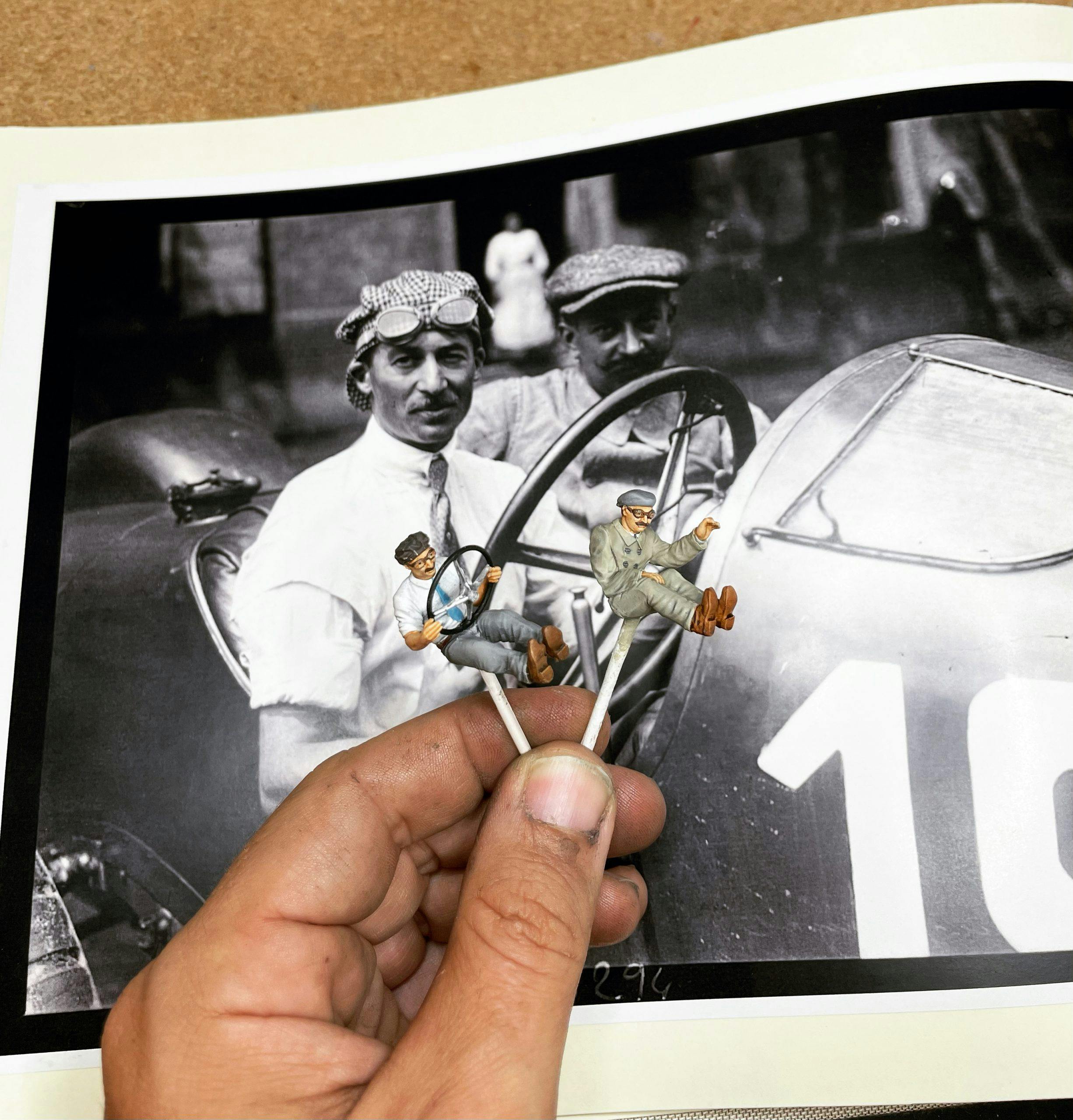 Ramon Cubiro miniatures drivers and inspiration photo