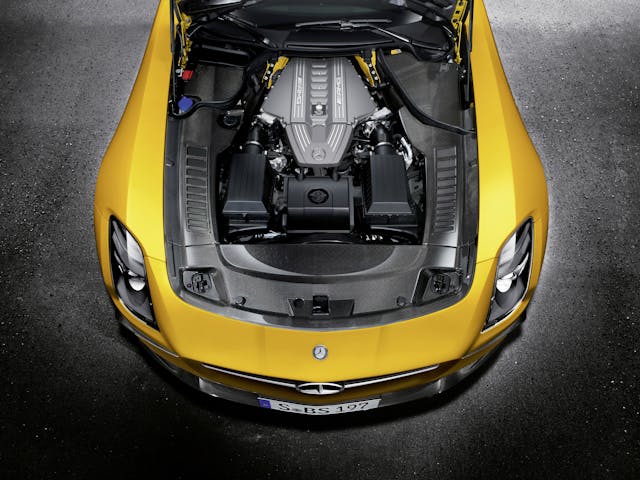 2014 Mercedes-Benz SLS AMG Black Series, “M159,” 622 hp engine