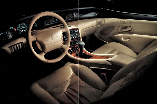 1995 Lincoln Mark VIII interior