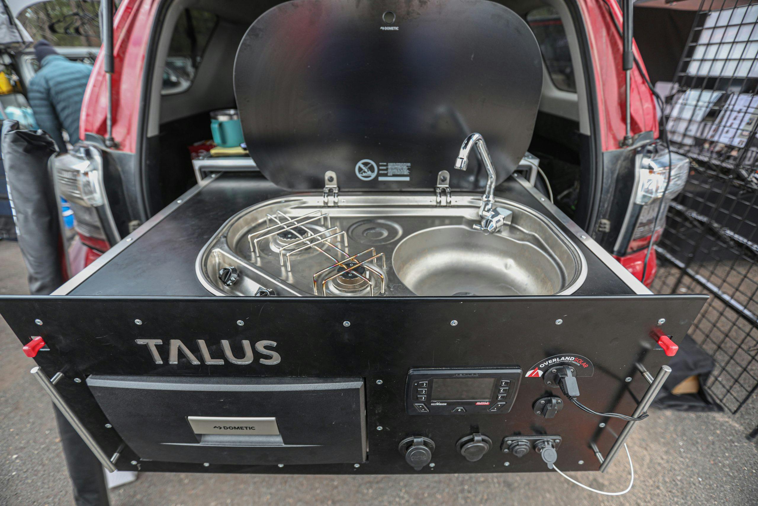 Talus camp kitchen Overland Expo 2021