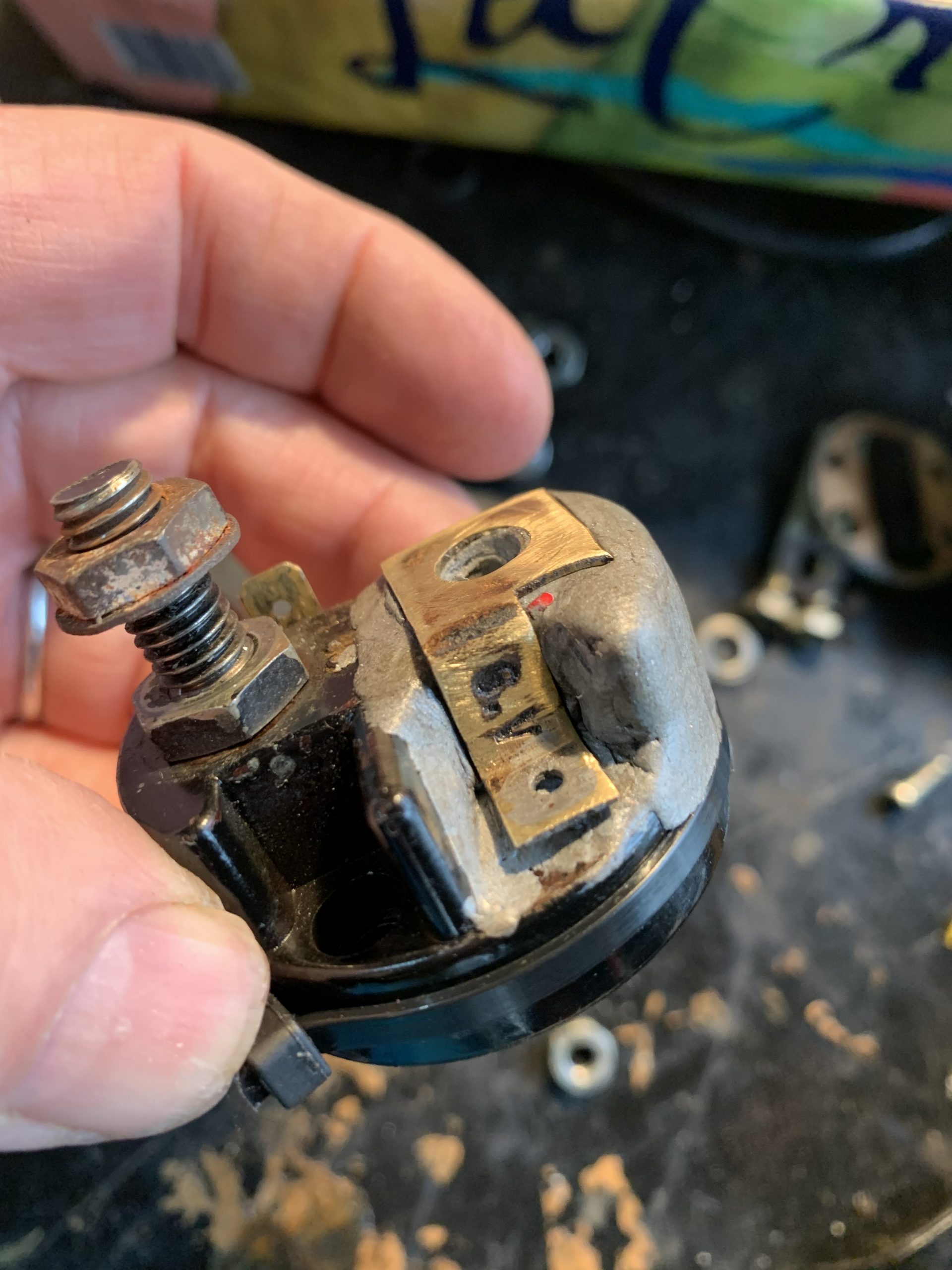 1964 Trabant homemade solenoid repair-Peters