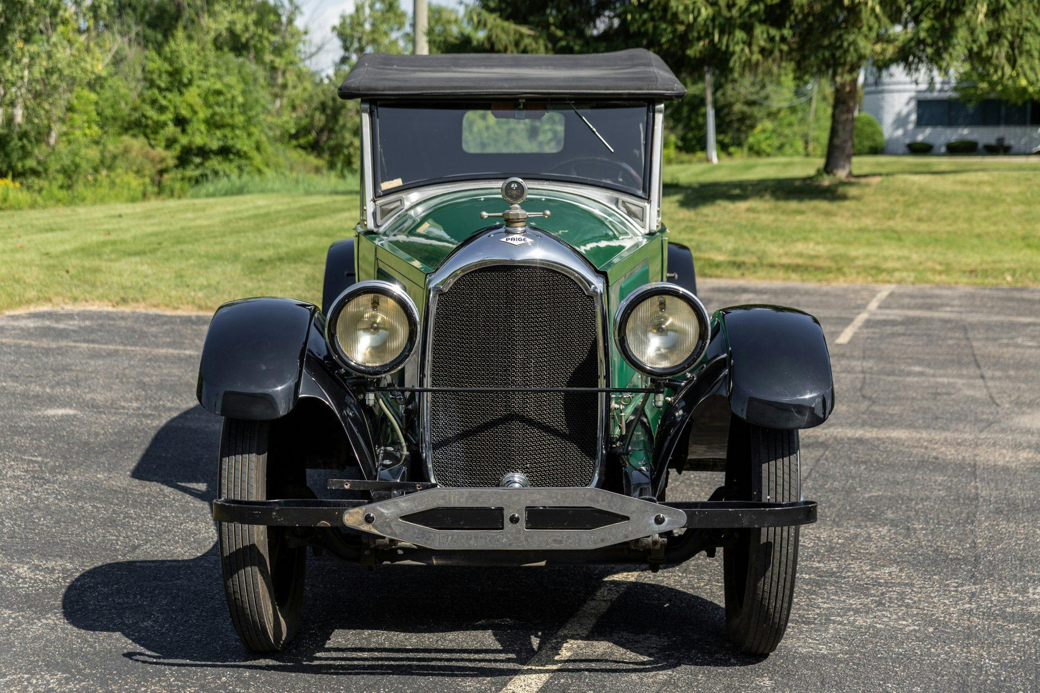 1921 Paige Vintage car front top up