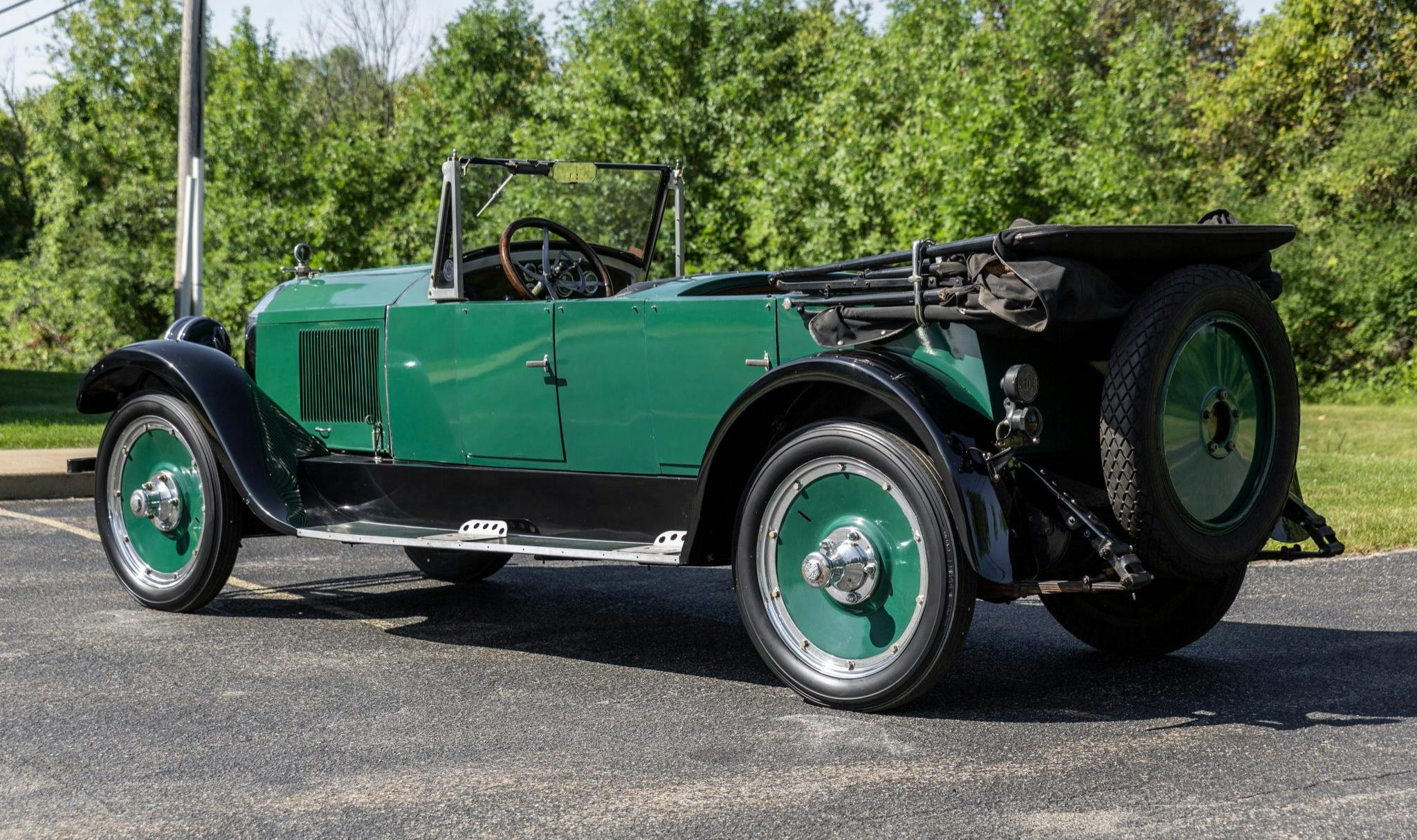 1921 Paige Vintage car rear three-quarter