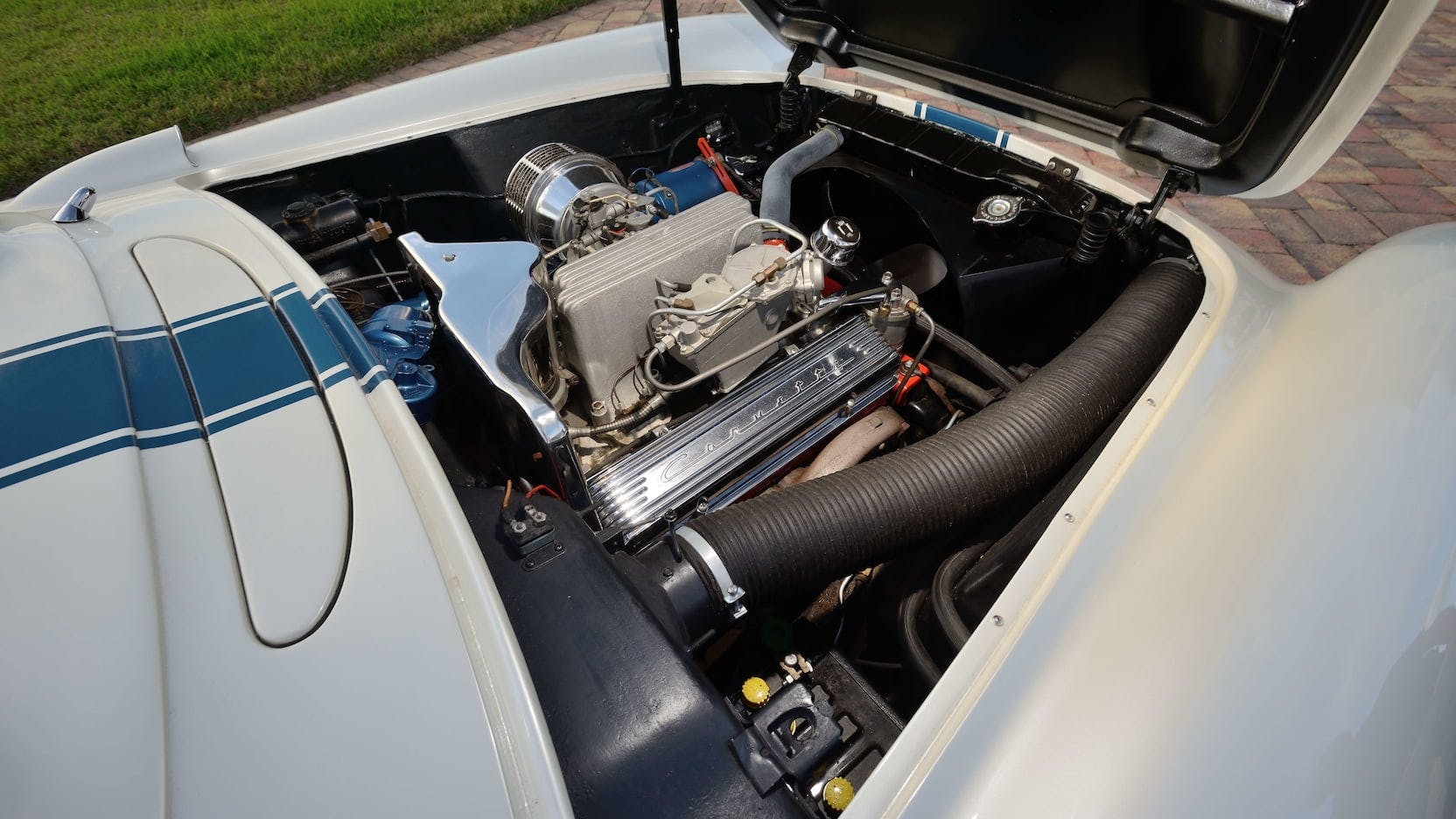 1957 Chevrolet Corvette Super Sport Show Car engine bay