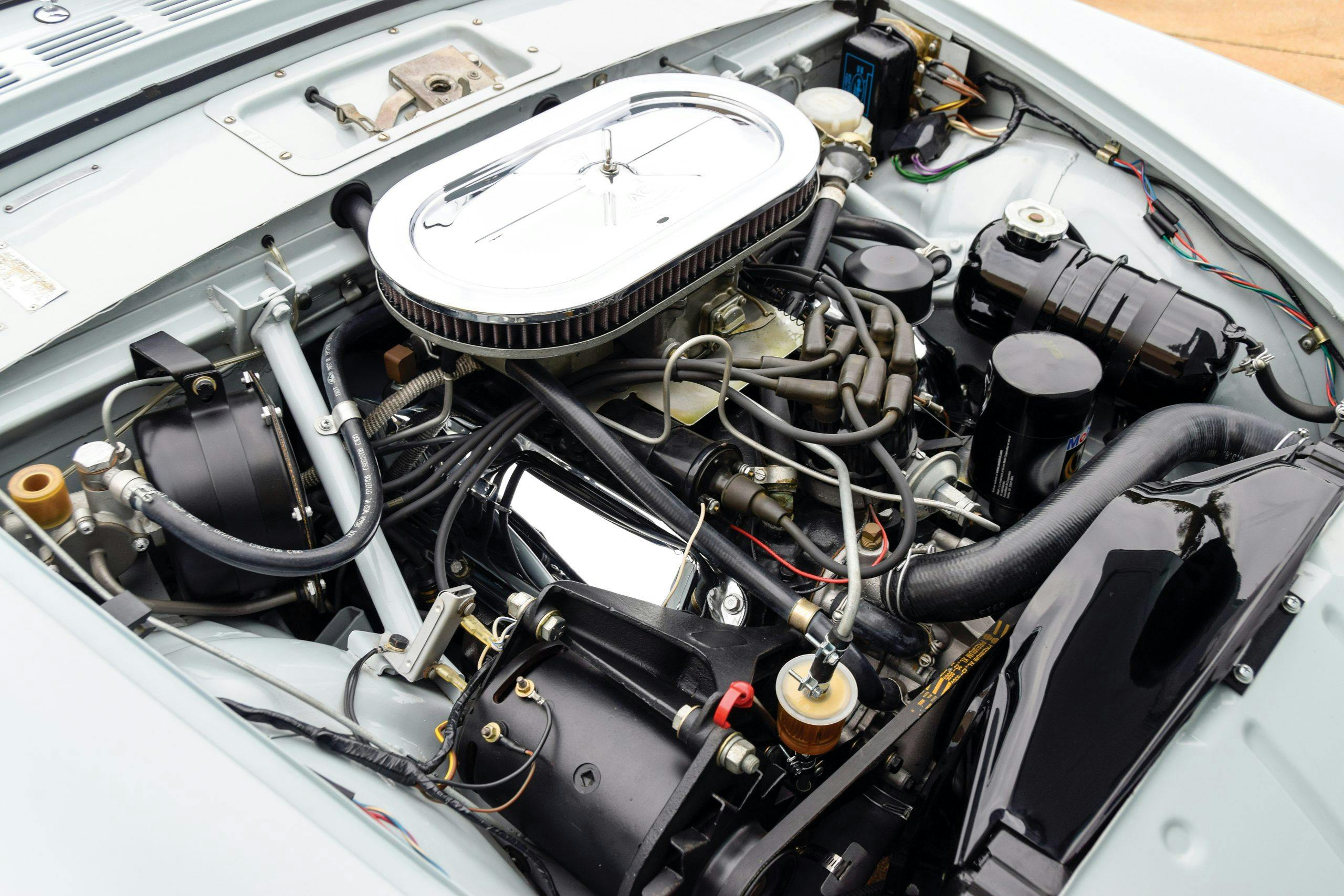 1964-Sunbeam-Tiger-Mk-1 engine