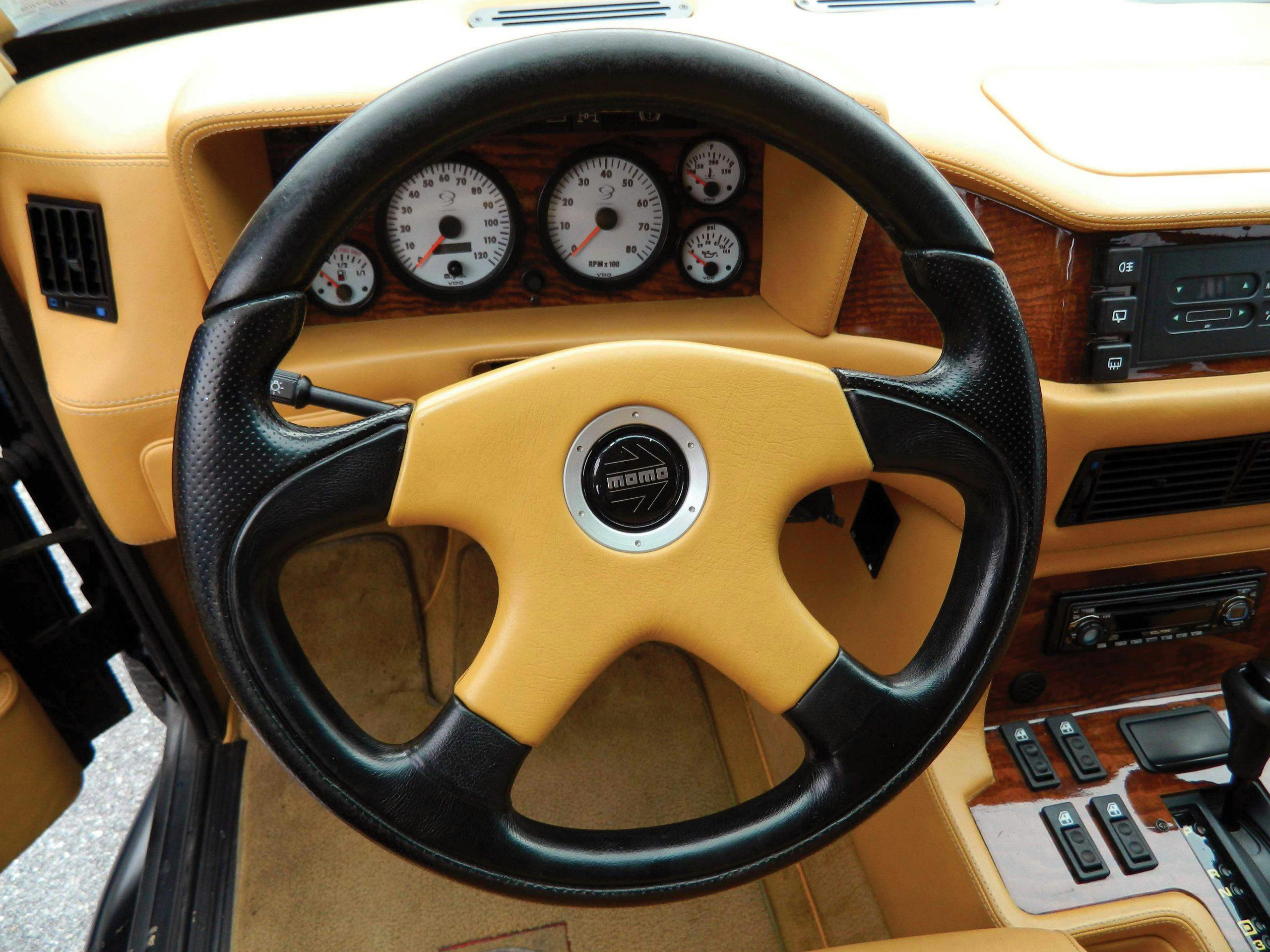 1998 Laforza Magnum interior momo steering wheel