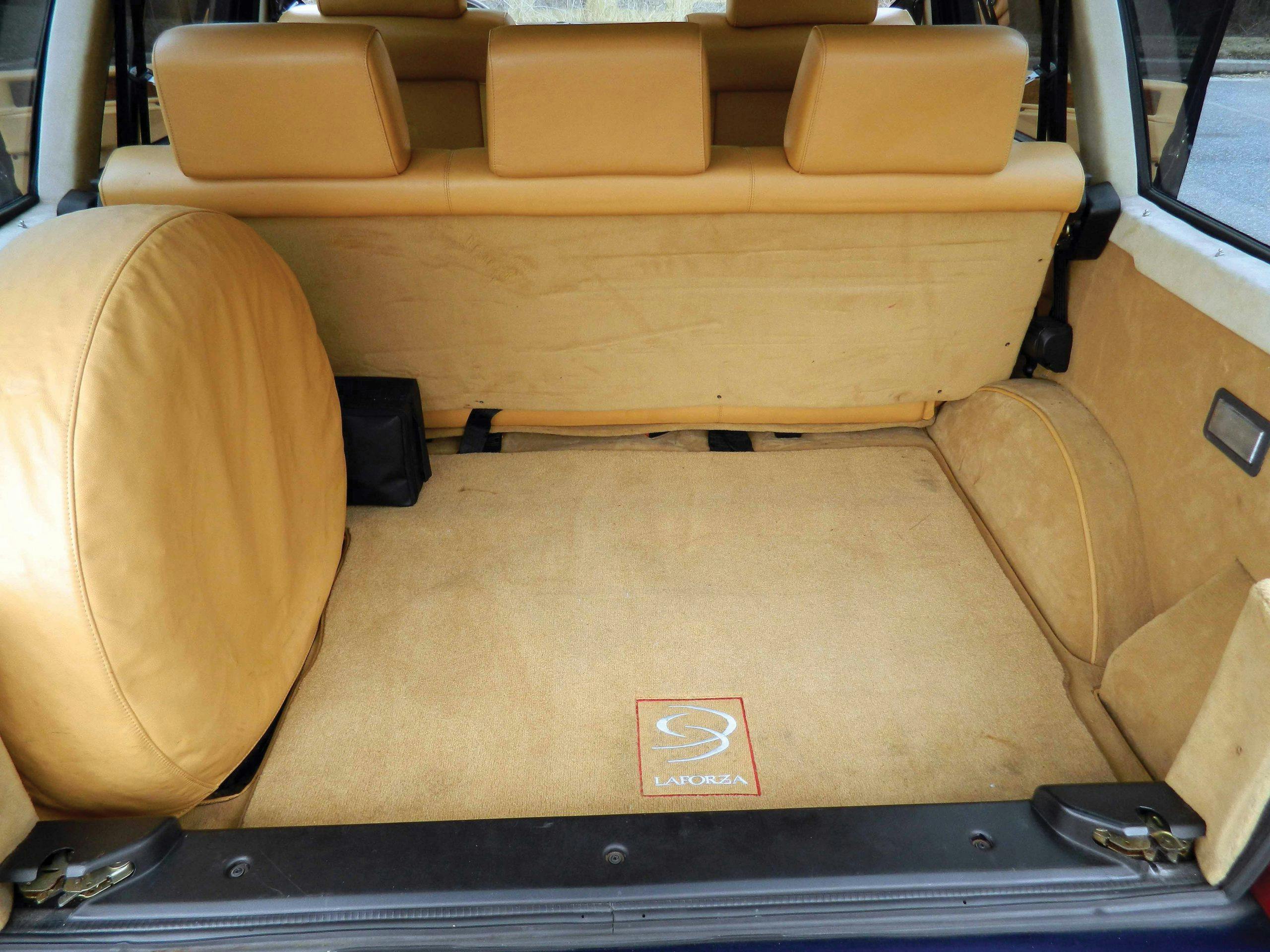 1998 Laforza Magnum interior rear cargo