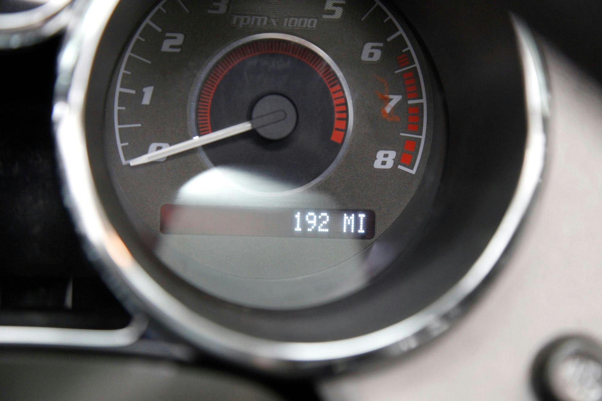 2009 Pontiac Solstice GXP mileage detail