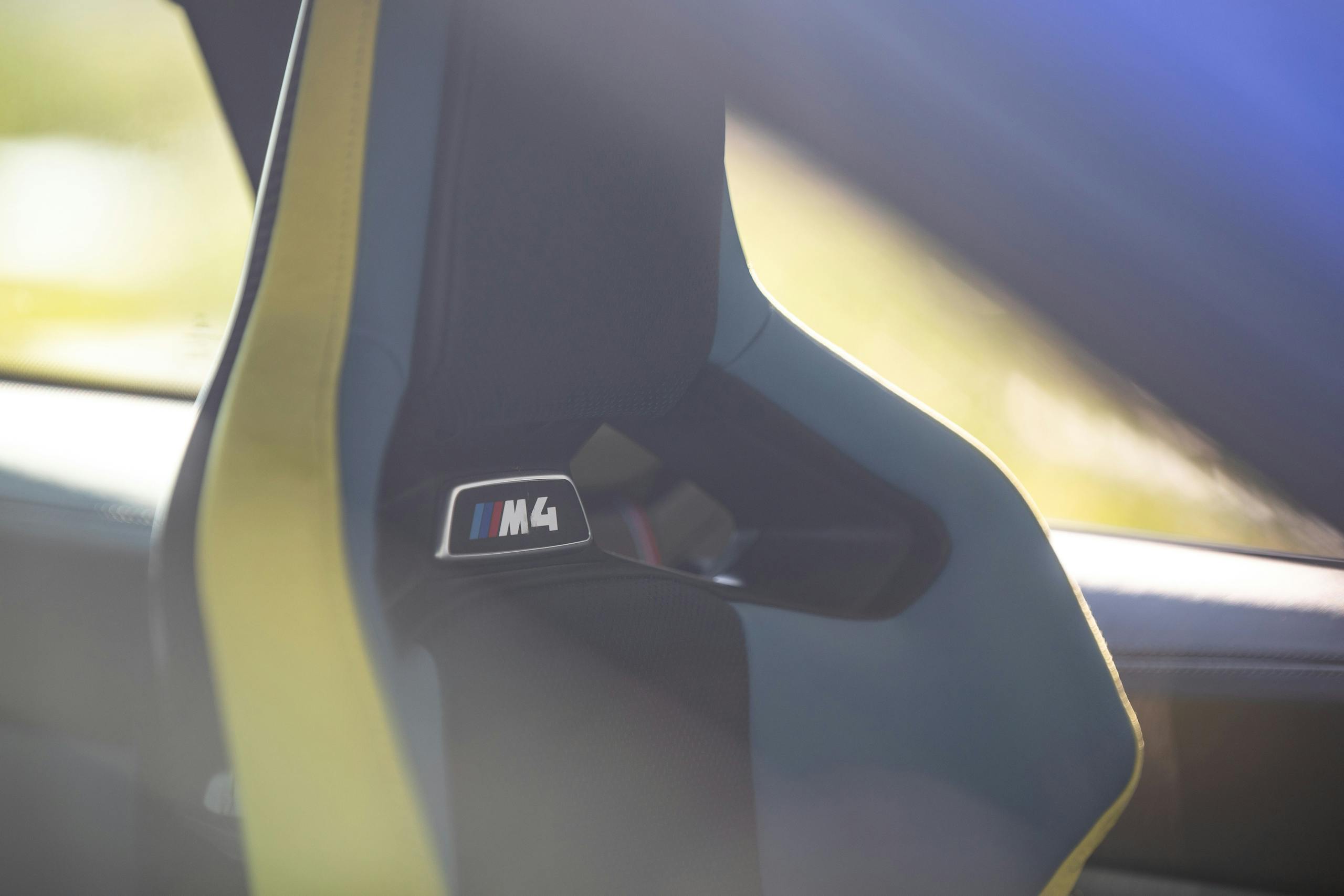 2021 BMW M4 seat