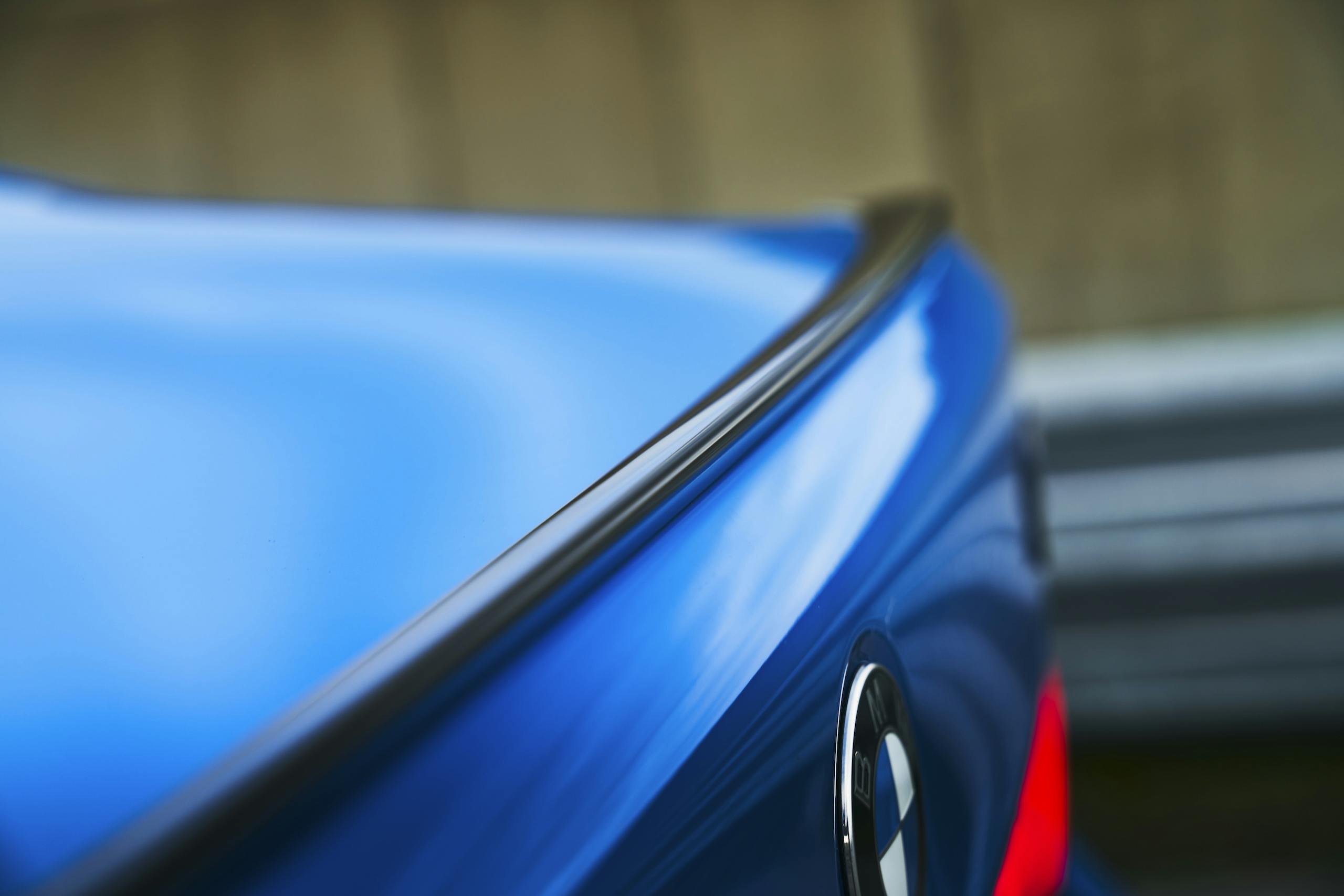 2021 BMW M5 Competition rear lip detail