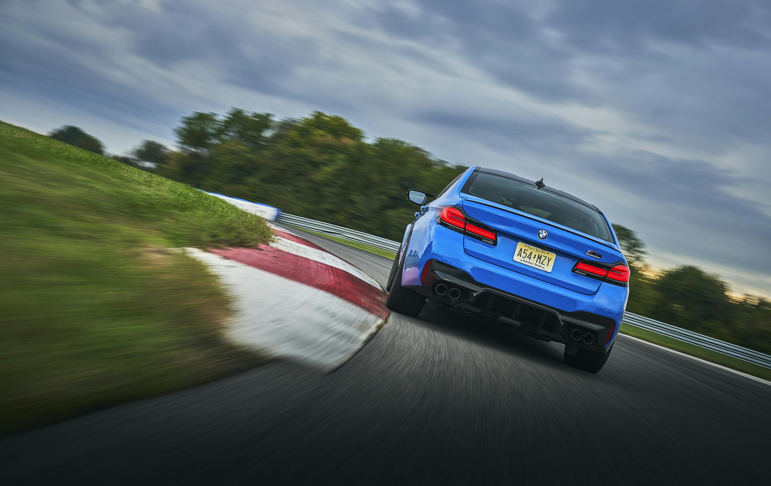 2021 BMW M5 Competition rear track action corner