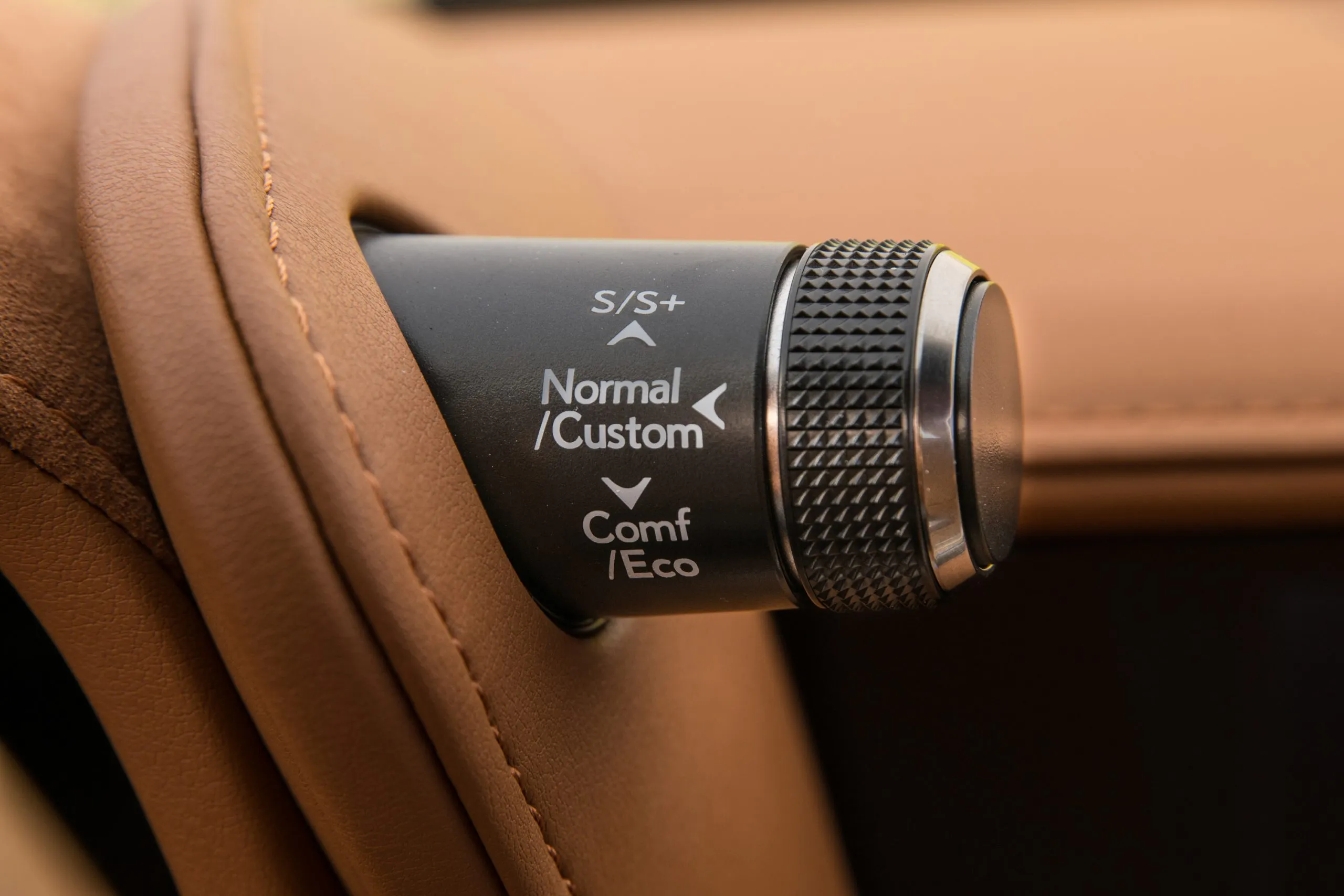2021 Lexus LC 500 Convertible drive mode selector