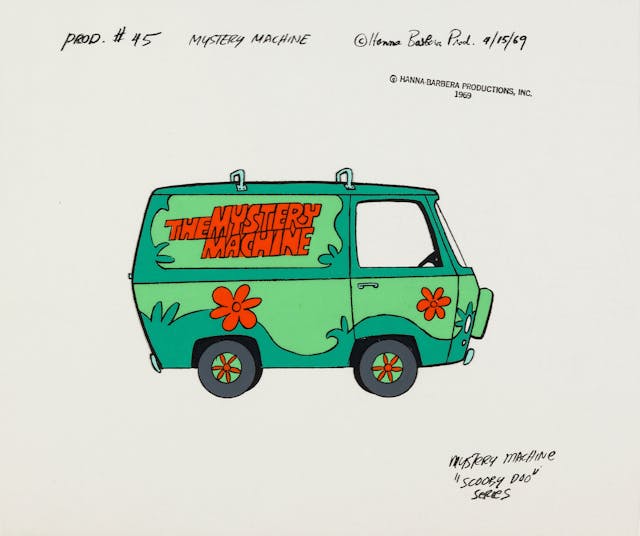 Scooby Doo original comic animation side profile