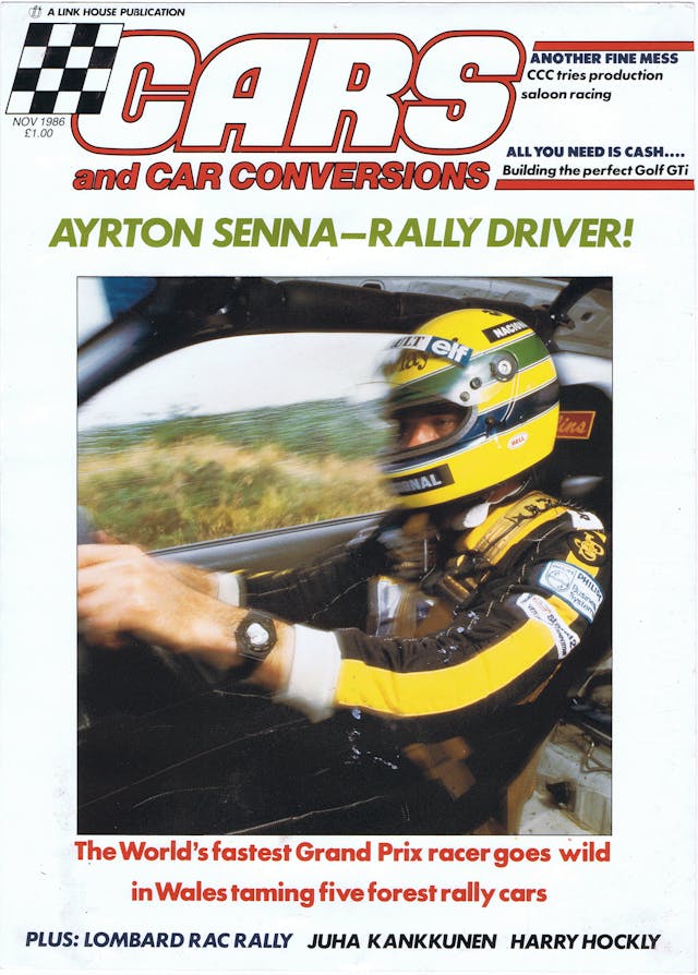 Ayrton Senna Cars and Car Conversions cover
