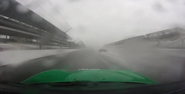 SCCA Runoffs rain blur vision action