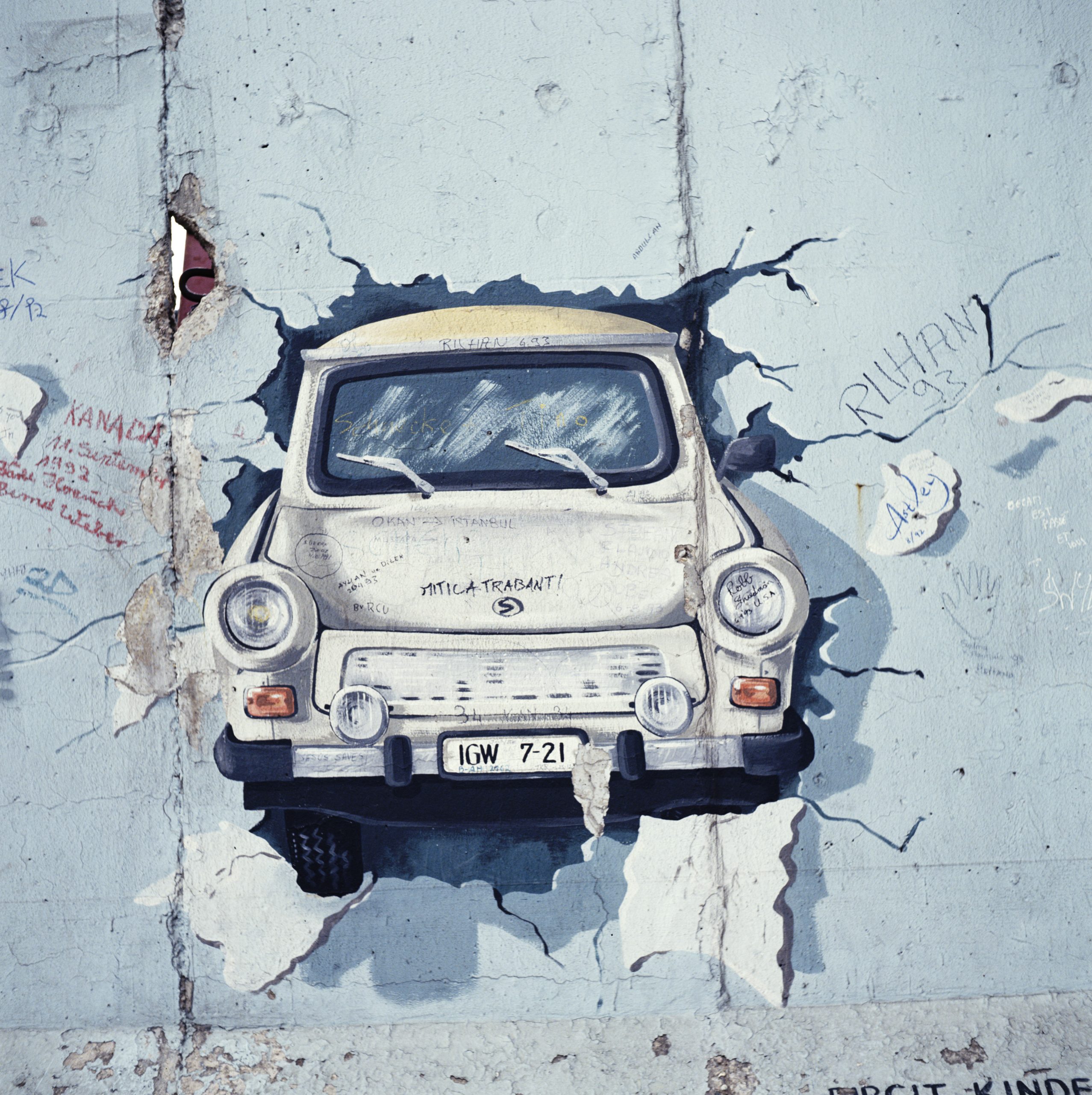 Trabant Graffiti