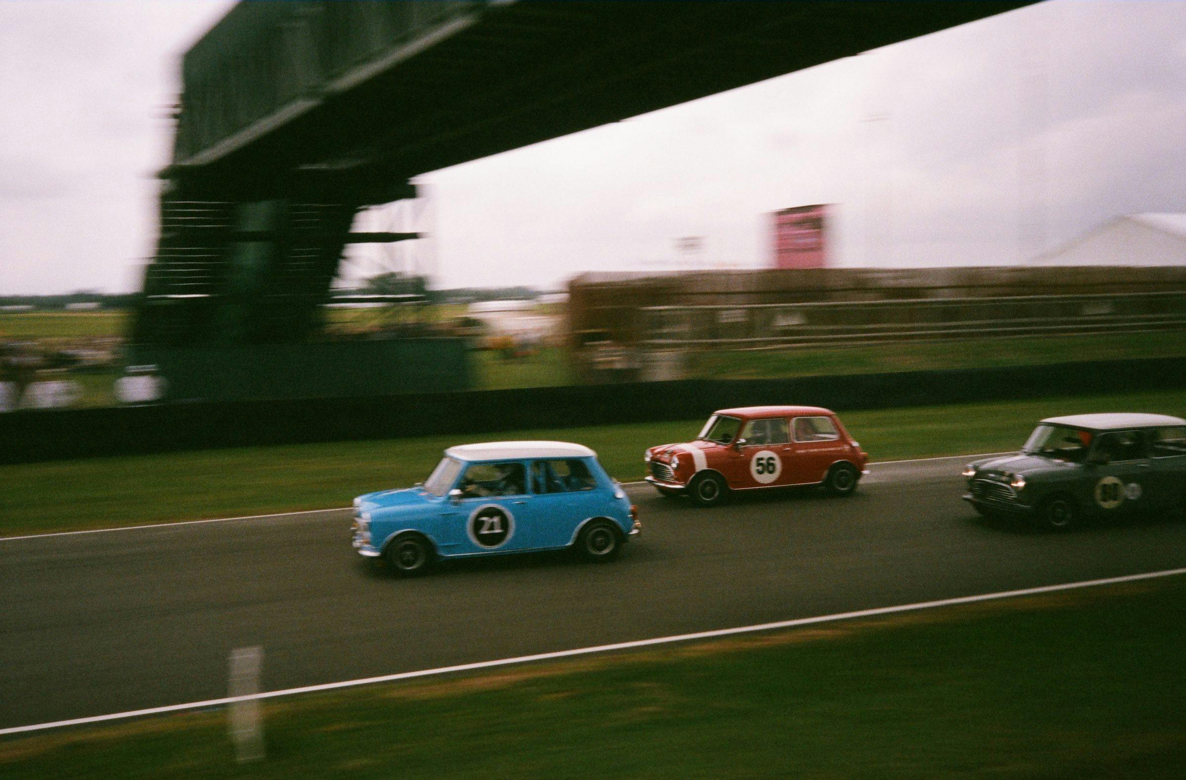 Goodwood Revival film mini racing action